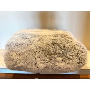 Z Gallerie Faux Fur Throw Blanket